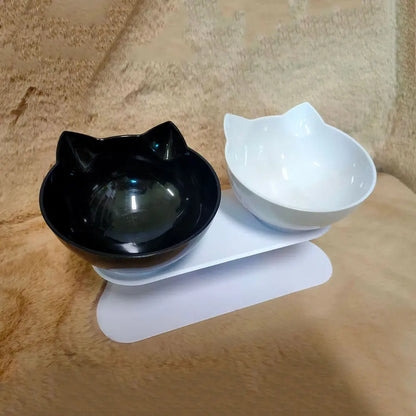 Elevated Cat Slow Feeder Bowl