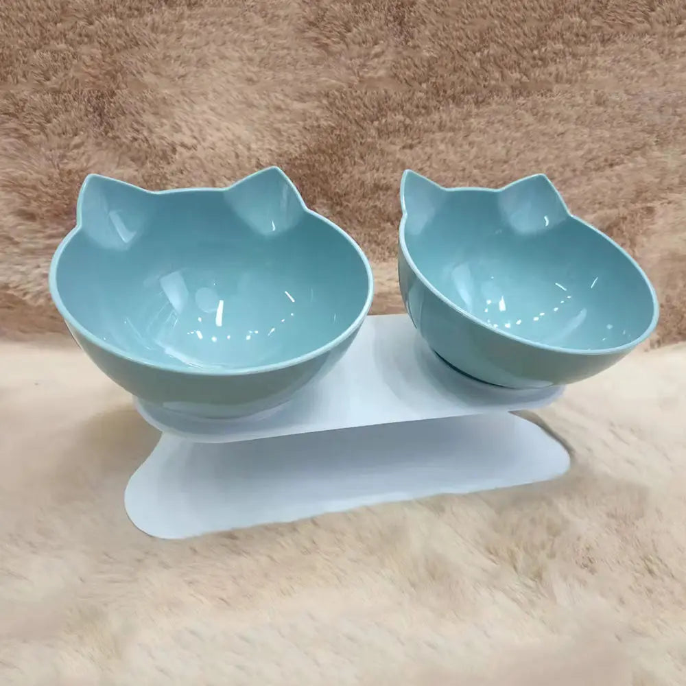 Elevated Cat Slow Feeder Bowl