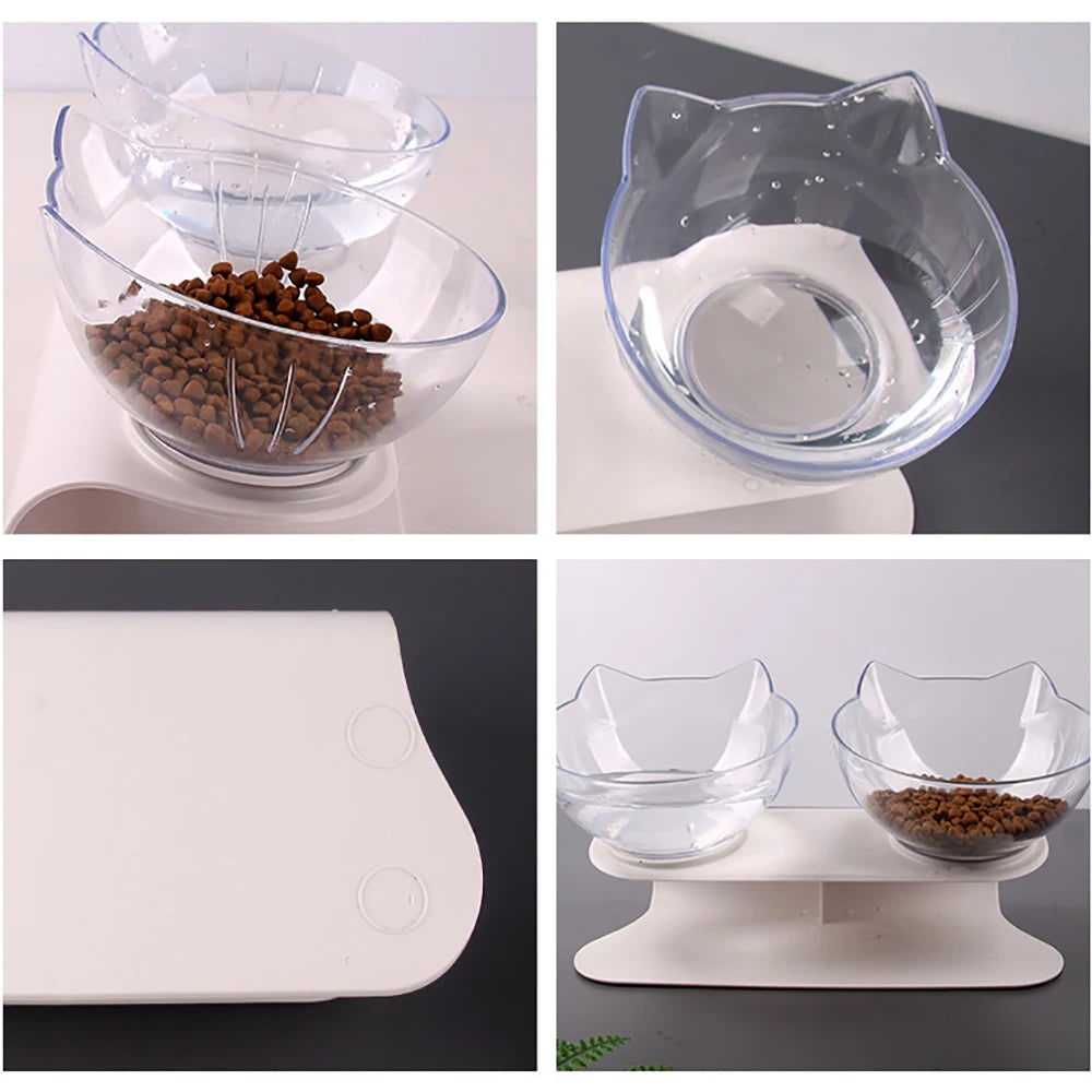 Elevated Cat Slow Feeder Bowl