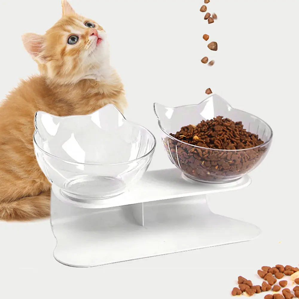 Elevated Cat Slow Feeder Bowl