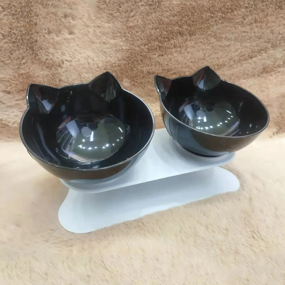 Elevated Cat Slow Feeder Bowl