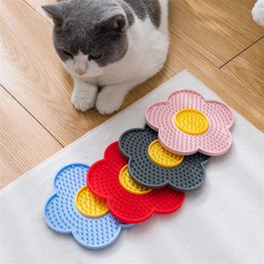 Sunflower Slow Feeder Cat Lick Mat