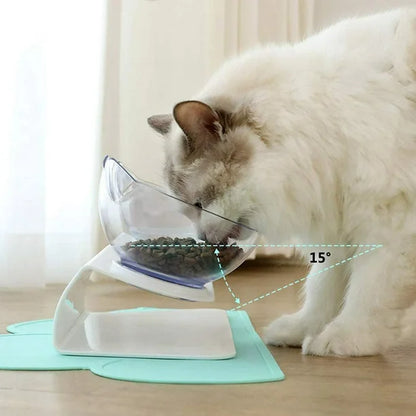 Elevated Cat Slow Feeder Bowl