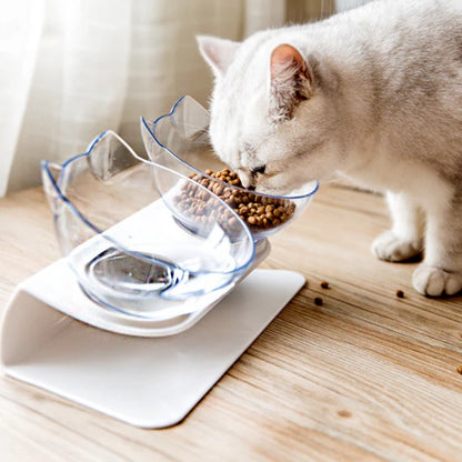 Elevated Cat Slow Feeder Bowl